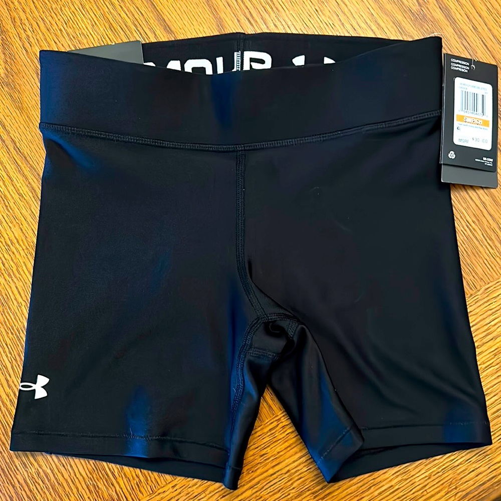 Under Armour Women’s Volleyball (Compression) Shorts. Size Small. Brand New!